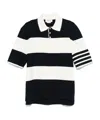 Thom Browne Milano Polo Shirt In Black