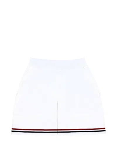 Thom Browne Stripe Trim Skirt In Multi