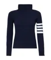 Thom Browne Striped Turtleneck Sweater