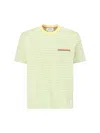 Thom Browne "striped T-shirt" – Yellow