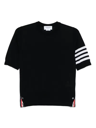Thom Browne Stripes Fine-knit T-shirt