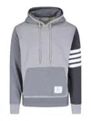 Thom Browne Men's Hoodie Pullover With Tona Fun Mix In Gray