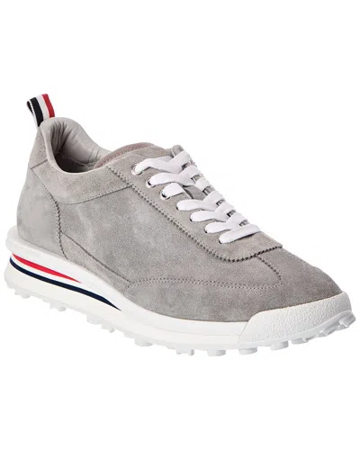 Thom Browne Suede Sneaker In Animal Print