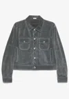 Thom Browne Grey Backstrap Utility Jacket In Gray
