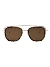 Thom Browne Sunglasses In Gold