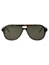 Thom Browne Brown Tortoise Acetate Sunglasses In Brown