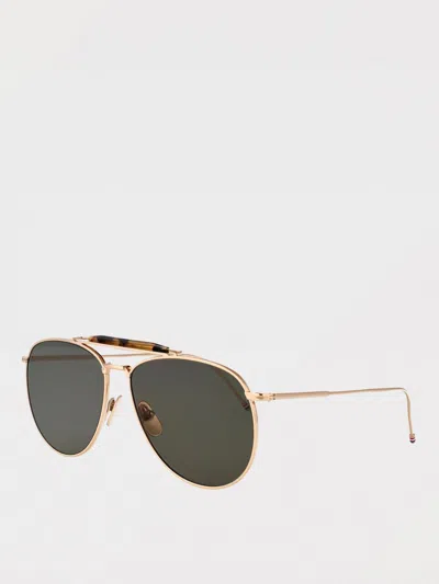 Thom Browne Sunglasses Men  In Gold