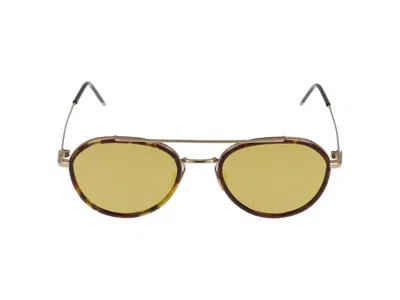 Thom Browne Sunglasses In Green