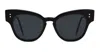 Thom Browne Sunglasses In Shiny Black