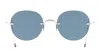 Thom Browne Sunglasses In Metallic