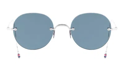 Thom Browne Sunglasses In Metallic