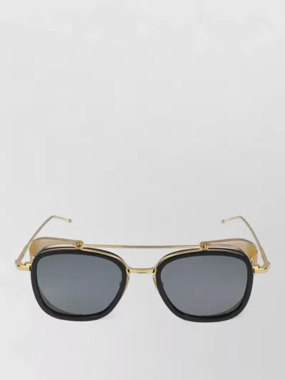 Thom Browne Sunglasses Ues808a G0003 001 51mm In Gold