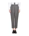 Thom Browne Super 120s Trousers In Gray