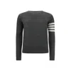 Thom Browne Milano Stitch Cotton Crewneck Sweater