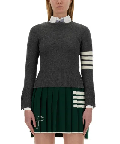 Thom Browne Sweater In Gray