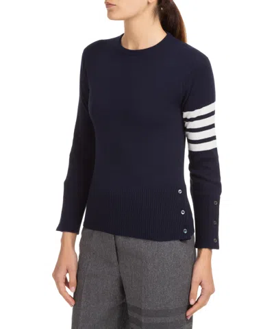 Thom Browne Sweater In Blue