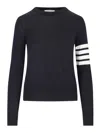 Thom Browne Sweater In Blue