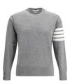 Thom Browne Sweater In Grey