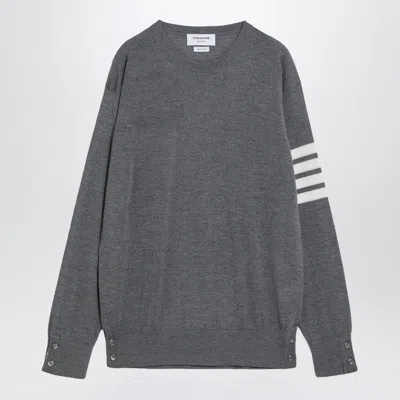 THOM BROWNE THOM BROWNE SWEATER IN GRAY