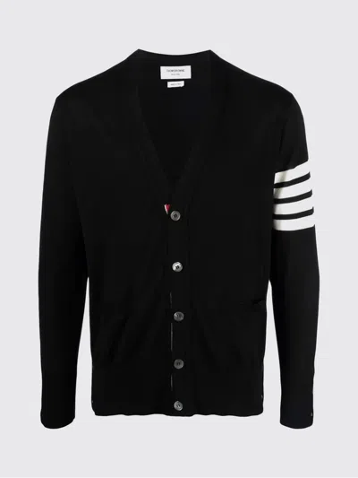 THOM BROWNE SWEATER THOM BROWNE MEN COLOR BLACK,H13289002