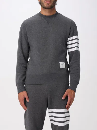 Thom Browne Sweater  Men Color Black In Gray