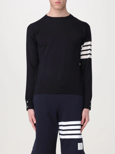 THOM BROWNE SWEATER THOM BROWNE MEN COLOR BLUE,F13369009