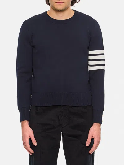 THOM BROWNE THOM BROWNE COTTON PULLOVER,G54490009