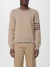 Thom Browne Men Milano Sweater In Neutral