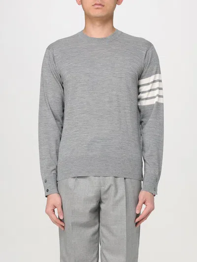 THOM BROWNE SWEATER THOM BROWNE MEN COLOR GREY,G49624020