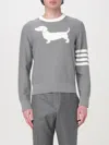 Thom Browne 4-bar Hector Sweaters And Cardigans In Grey