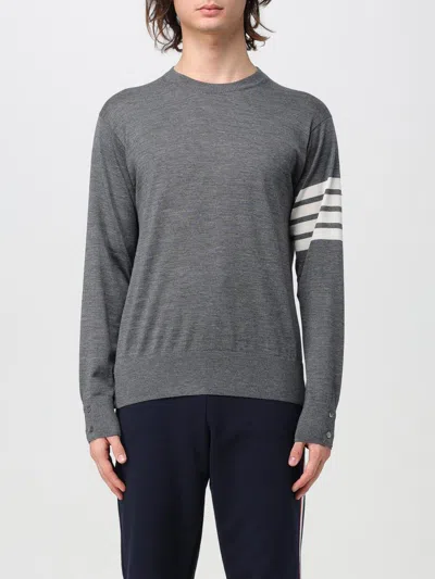 THOM BROWNE SWEATER THOM BROWNE MEN COLOR GREY,F13369020