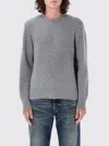Thom Browne Washed Pique Stitch Pullover In Grau