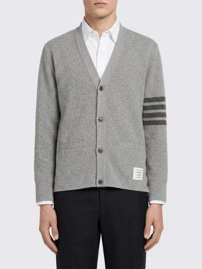 Thom Browne Cardigan Men  In Gray