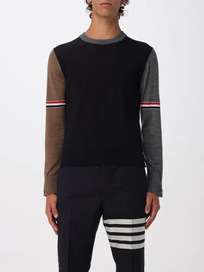THOM BROWNE SWEATER THOM BROWNE MEN COLOR NAVY,H21786045
