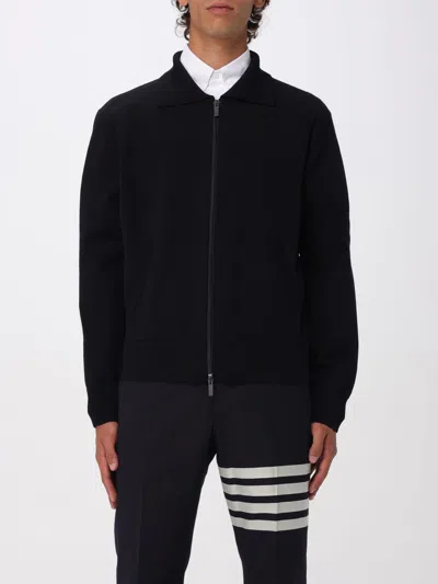 THOM BROWNE CARDIGAN THOM BROWNE MEN COLOR NAVY,H21785045