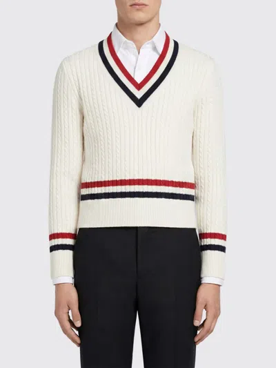 THOM BROWNE 毛衣 THOM BROWNE 男士 颜色 白色