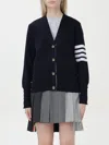 Thom Browne Cardigan  Woman Color Blue In 蓝色