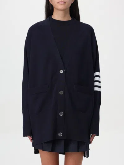 Thom Browne Sweater  Woman Color Blue In Blau