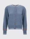 Thom Browne Sweater  Woman Color Gnawed Blue In Blue