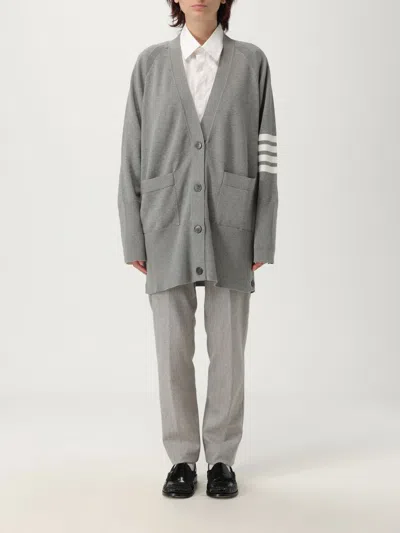 Thom Browne Sweater  Woman Color Grey In Gray