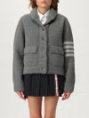 Thom Browne Sweater  Woman Color Grey In Gray