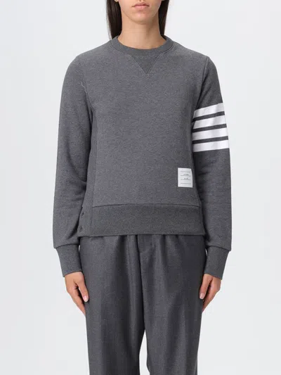 THOM BROWNE SWEATER THOM BROWNE WOMAN COLOR GREY,H33722020