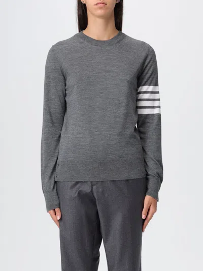 Thom Browne Sweater  Woman Color Grey In Gray
