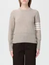 Thom Browne Sweater  Woman Color Kaki In Neutral
