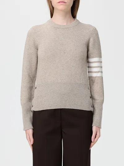 Thom Browne Sweater  Woman Color Kaki In Neutral
