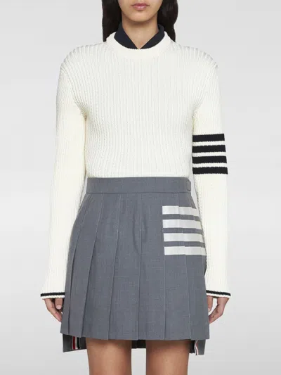 Thom Browne Sweater  Woman Color White In White