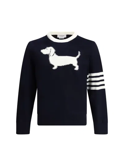THOM BROWNE SWEATER WITH DACHSHUND