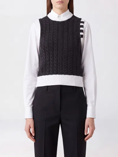 Thom Browne Sweater Woman Color Grey