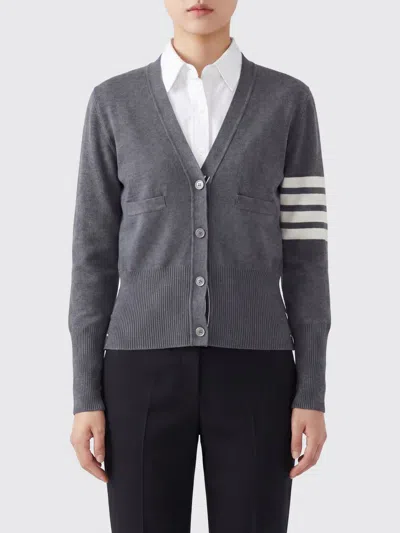 Thom Browne Sweater Woman In Gray