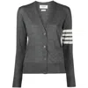 Thom Browne 4-bar Merino Wool Cardigan